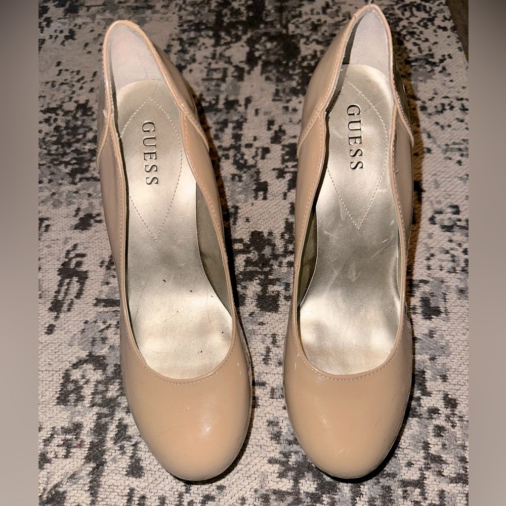 Worn size 9.5 guess heels